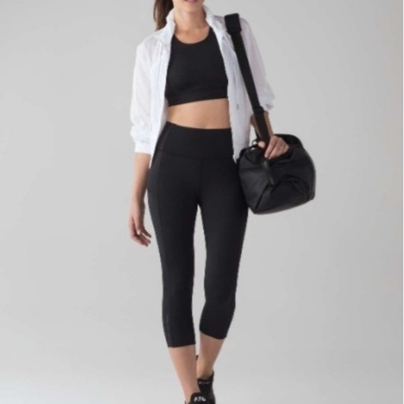 Lululemon fast & free crop II nulux 19